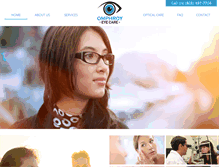 Tablet Screenshot of omphroyeyecare.com